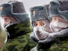 Замерзшие солдаты. Фото: Здравком