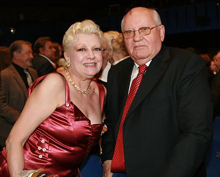 Наталия Дрожжина и Михаил Горбачев. фото Наташи Четвериковой