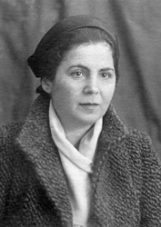 Ф.А. Коган-Бернштейн. 1940-е гг. Архив РАН. Ф. 1697. Оп. 1. Д. 94. Л. 2 об.