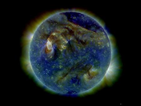 Снимок аппарата SDO: активность на Солнце первого августа 2010 года. Фото НАСА