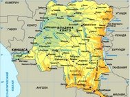 Карта Конго
