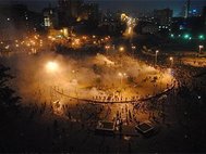 Площадь Тахрир в Каире.