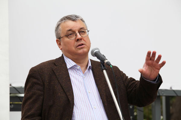 Ректор ВШЭ Ярослав Кузьминов также выступил перед своими коллегами и студентами