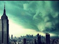Ураган «Сэнди» навис над Нью-Йорком