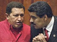 Уго Чавес и Николас Мадуро