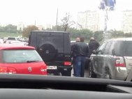 Избиение водителя в Москве