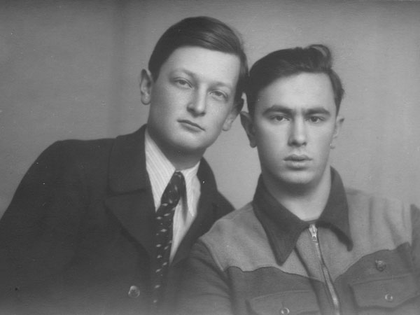 Николай Каверин и Анатолий Вершик, 1951