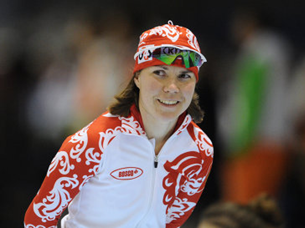 Российская конькобежка Ольга Граф