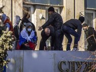 Захват здания СБУ в Луганске