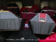 Гробы на Донбассе