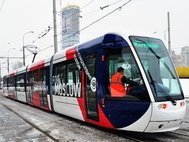 Низкопольный трамвай в Москве