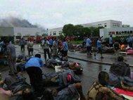 Взрыв на заводе в Китае