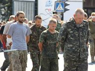 пленные на востоке Украины