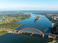 Мост в Новосибирске