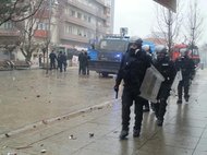 Полиция в Приштине