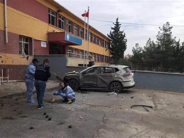 На месте инцидента в турецкой провинции Килис