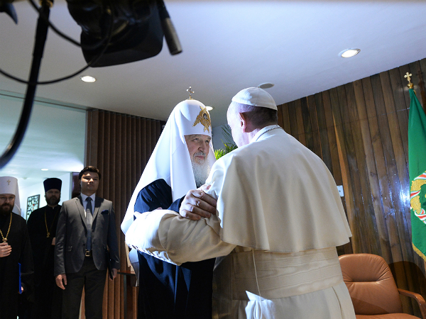Встреча патриарха Кирилла и папы Римского