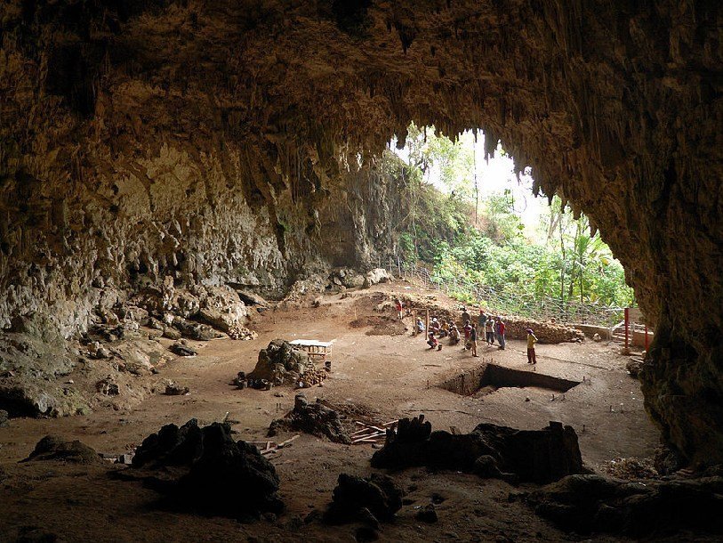 Пещера Лианг-Буа на острове Флорес