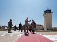 Американские военные на базе Инджирлик в Турции. Август 2016 года
