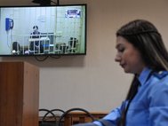 Проверка Мосгорсудом законности продления срока ареста Александра Филинова, подозреваемого по делу хакерской группы "Шалтай-Болтай"