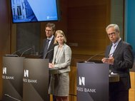 Пресс-конференция Норвежского банка