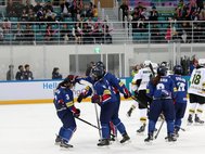 Хоккей на ледовой арене в Пхёнчхане