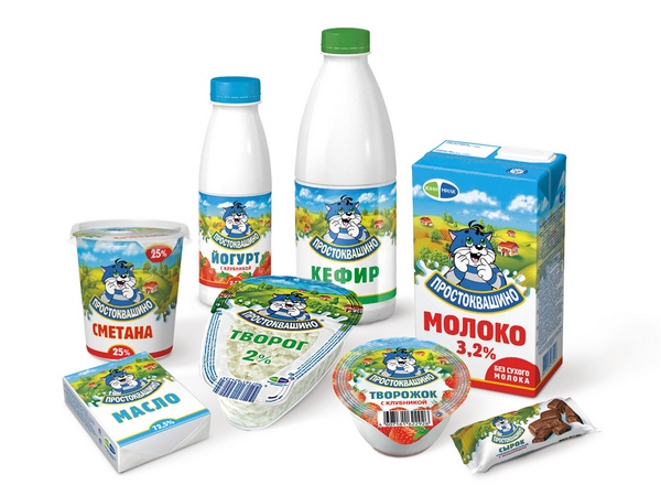 Молочная продукция «Простоквашино»
