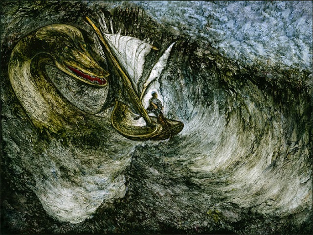 Лох-Несское чудовище (художественное изображение)