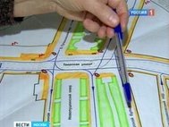 Схема Пушкинской площади. Кадр канала «Россия 1».
