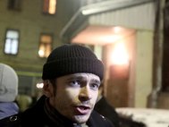 Илья Яшин возле здания Тверского суда. Фото: Алексей Куденко/РИА Новости