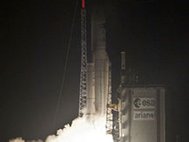 Запуск ракеты Ariane 5. Фото: Сайт Arianespace