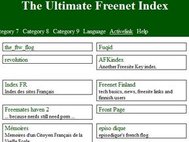Скриншот главного индекса Freenet 