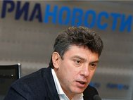 Борис Немцов. Фото: Илья Питалев/РИА Новости