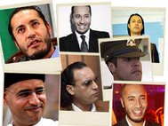 Сыновья Муамара Каддафи