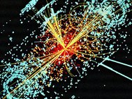 Модель того, что могут увидеть ученые, когда получат бозон Хиггса. Иллюстрация en.wikipedia.org