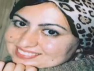 Амени Бахрами до того, как Маджид Мовахеди облил ее серной кислотой. Кадр CNN