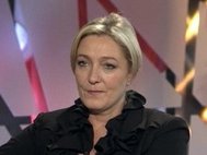 Марин Ле Пен. Кадр: Euronews