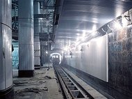Строительство станции метро «Деловой центр». Фото: metro.ru