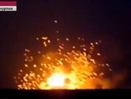 Взрывы на арсенале в Удмуртии. Кадр: «Первый канал»