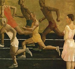 Александр Дейнека. Бег. 1932