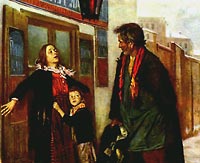 Владимир Маковский. Не пущу! 1892