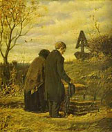 Василий Перов. Старики-родители на могиле сына (1874)