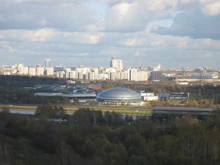 Вид на Москву с Крылатских Холмов. По-моему, недостаток высотности