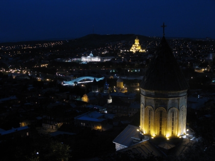 Тбилиси ночью