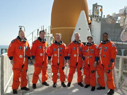 Команда STS-133. Фото NASA
