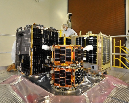 STPSat 2, FASTRAC, FalconSat 5, FASTSAT. Фото U.S. Air Force/Lou Hernandez
