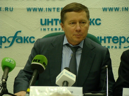 Заместитель руководителя Федерального космического агентства Виталий Давыдов. Фото Алексея Широнина