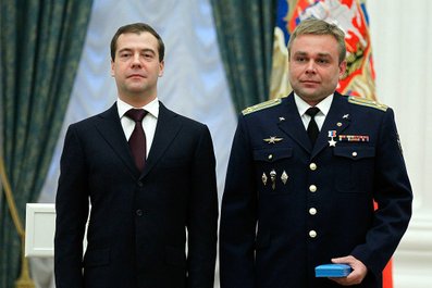 Дмитрий Медведев и Максим Сураев. Фото сайта Президента РФ