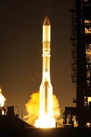 Пуск РКН Протон-М-Бриз-М-КА-САТ. Фото Космический центр Южный