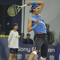 Tennis Masters Cup — 2007. Шанхай (Фото Натальи Четвериковой). Рафаэль Надаль
